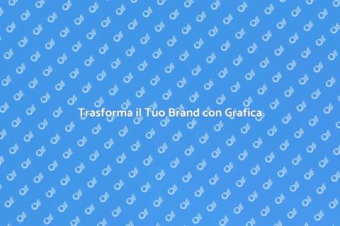 Progettazione Grafica per il Tuo Brand