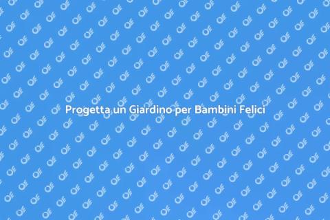 Giardino con Giochi per Bambini