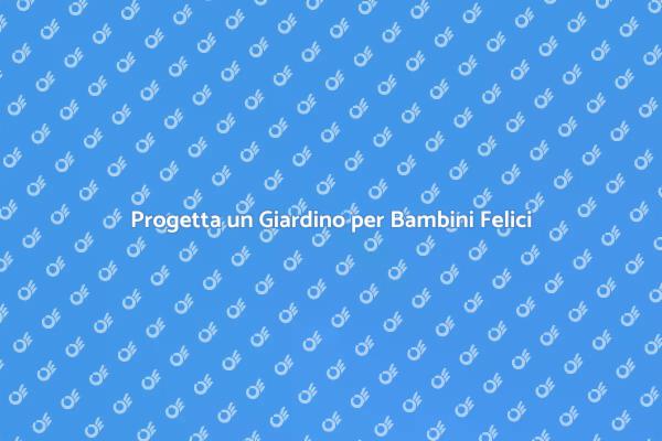 Giardino Magico con Giochi per Bambini