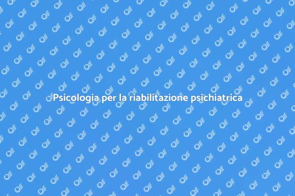 Intervento psicologico per la salute mentale
