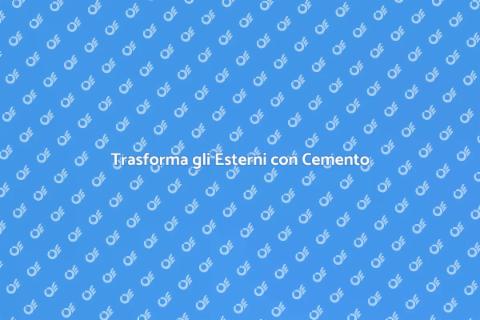 Ristrutturazione Esterni: Cemento e Calcestruzzo