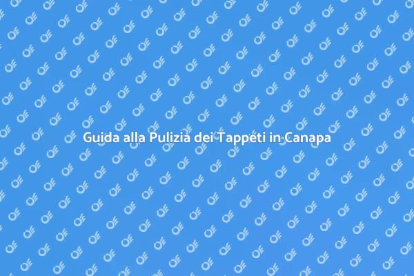 Come Mantenere i Tappeti in Canapa