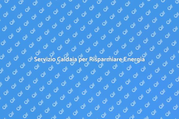 Manutenzione Caldaia per il Comfort