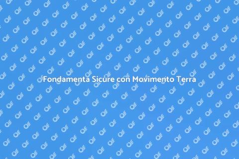 Movimento Terra per Progetti Edili