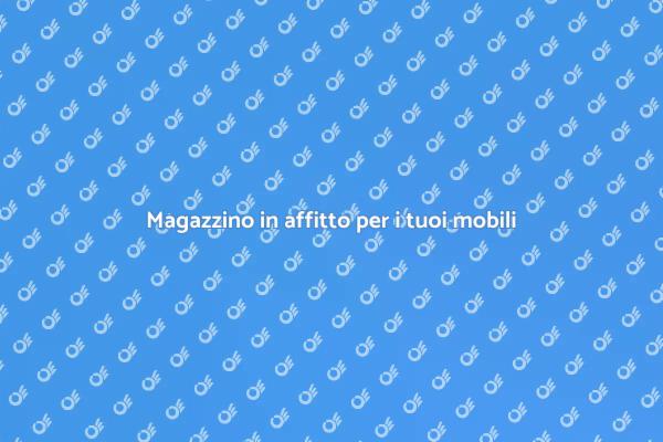 Magazzino per deposito: sicurezza e praticità