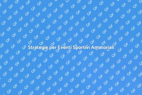Pubblicità Eventi Sportivi Amatoriali