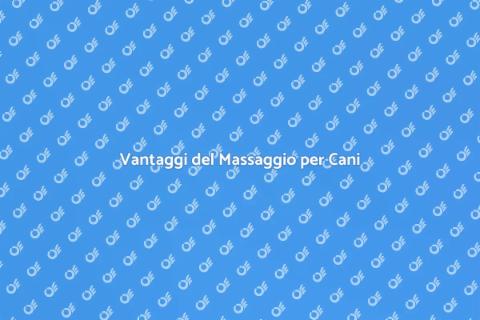 Massaggio per Cani: Benessere e Relax