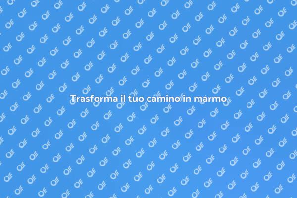 Ristrutturazione del camino in marmo