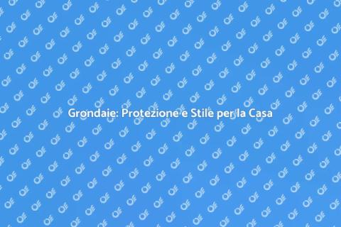 Installazione Grondaie su Tetti