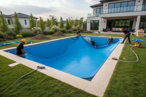 Quanto costa installare una piscina con rivestimento in vinile?