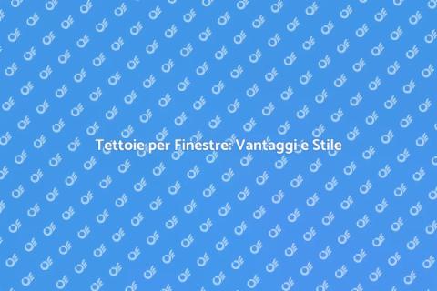 Tettoie per Finestre: Design e Funzionalità