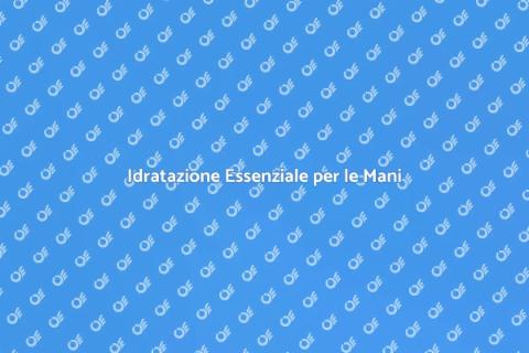 Trattamento Idratante per Mani