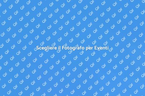 Fotografo per Matrimoni e Eventi