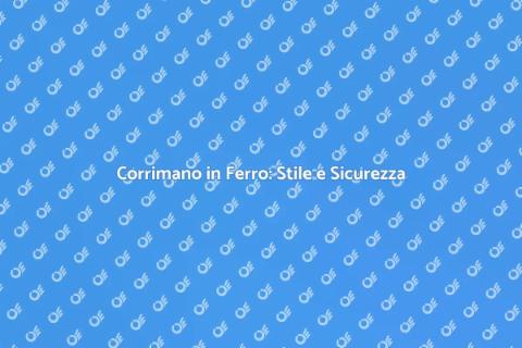 Corrimano in Ferro Personalizzato