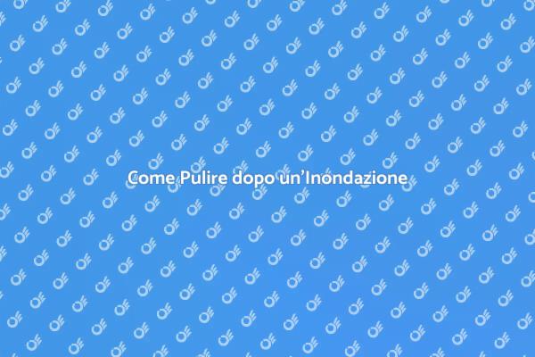 Rimediare ai Danni da Inondazione