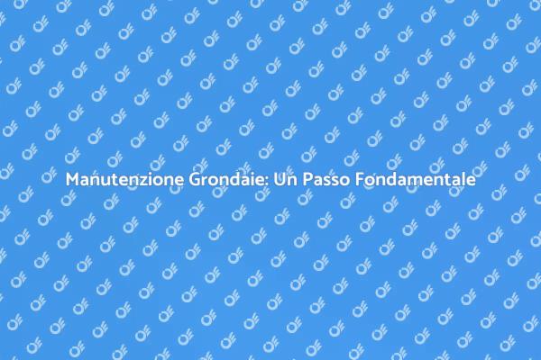 Grondaie Pulite: Salva la Tua Casa!