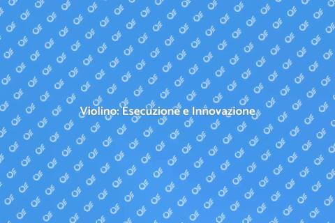Lezione di Violino con Elettronica