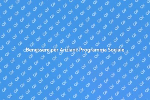 Programma Sociale per Anziani