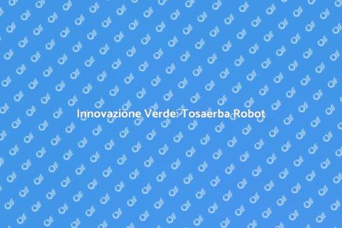 Tosaerba Robot: Libertà nel Giardinaggio