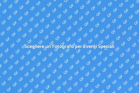 Fotografo Professionista per Momenti Unici