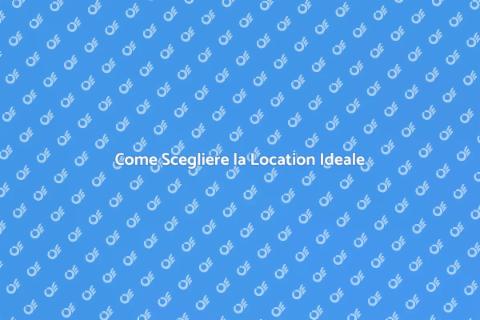 Prenotare una Location per Eventi