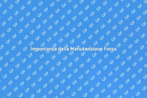 Manutenzione Fossa Biologica Essenziale