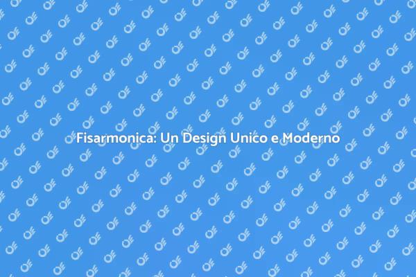 Fisarmonica di Design: Eleganza Sonora
