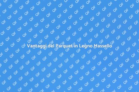 Parquet in Legno Massello per Esterni