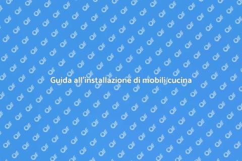 Installare un mobile da cucina