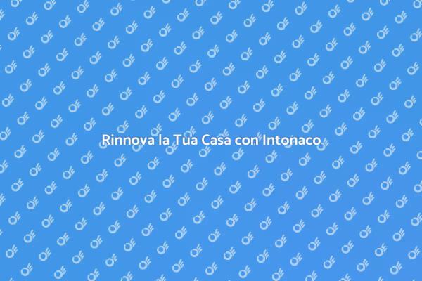 Ristrutturazione Intonaco: Rinnova Oggi