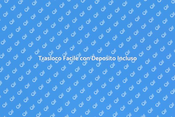 Rendi il tuo Trasloco Semplice e Veloce