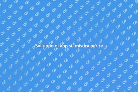 Realizzazione di un'app personalizzata