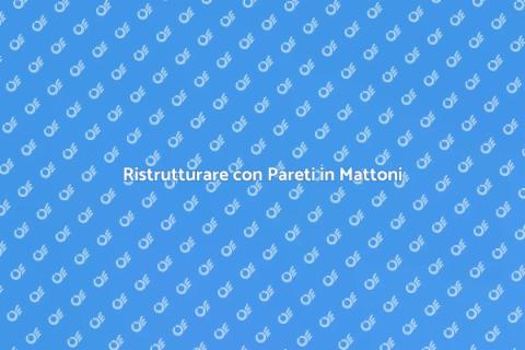 Piastrellare una Parete in Mattoni
