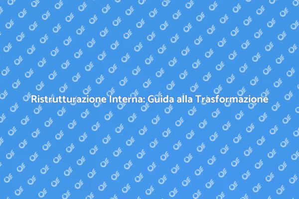 Trasforma la Casa con Ristrutturazioni Interne
