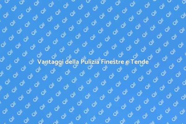 Pulizia Efficace di Finestre e Tende