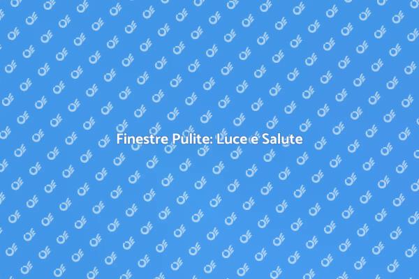 Finestre Luccicanti: Magia della Luce
