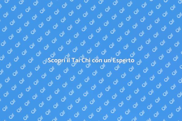 Tai Chi: Benessere e Armonia Certificata
