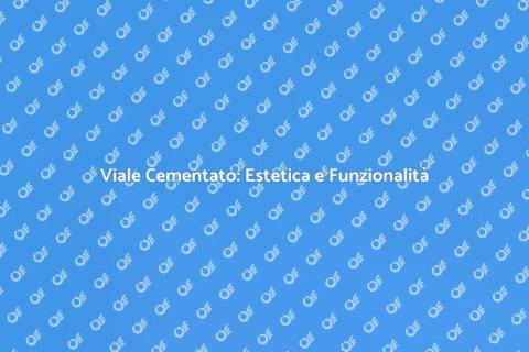 Cementare un Viale: Guida Pratica