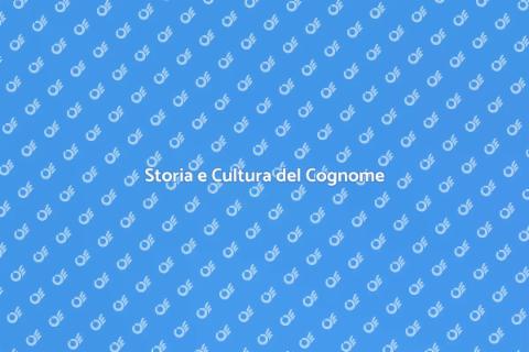 Origine e Storia del Cognome