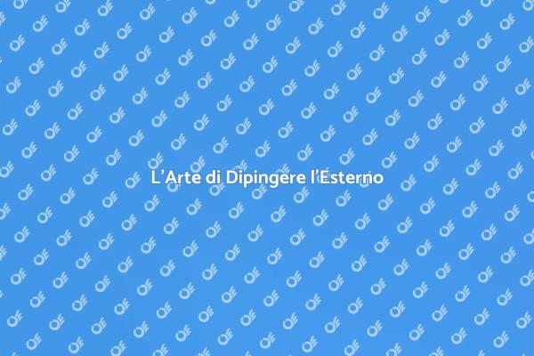 Come Dipingere l'Esterno di Casa