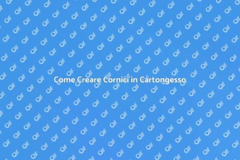 Cornici in Cartongesso: Design e Stile