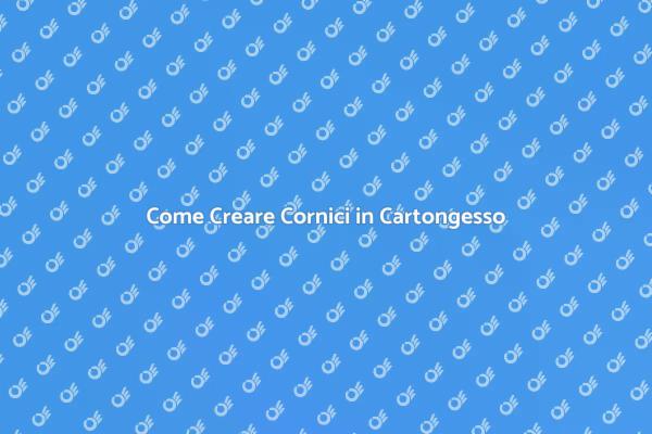 Trasforma gli Spazi con Cornici in Cartongesso