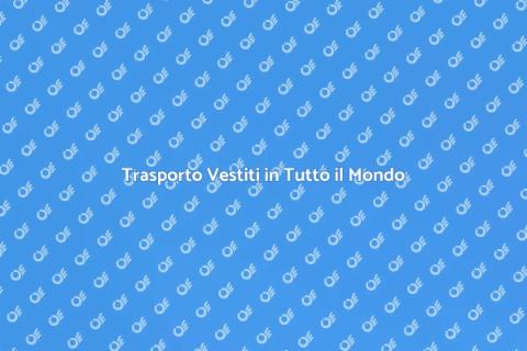Spedizione Internazionale di Vestiti