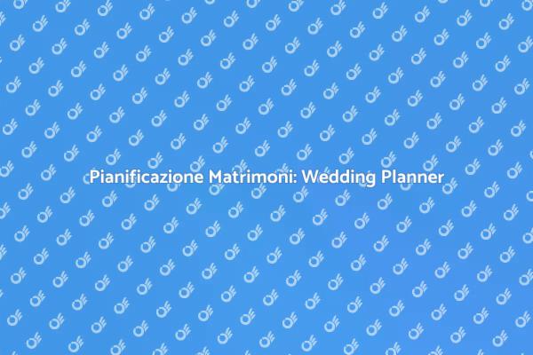 Il Tocco Magico del Wedding Planner