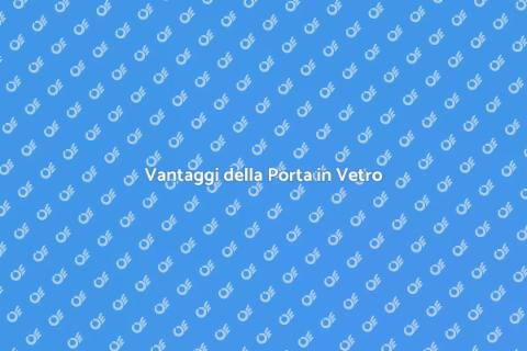 Porta in Vetro per Appartamenti