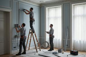 sostituire l'impianto elettrico: Da €1,800