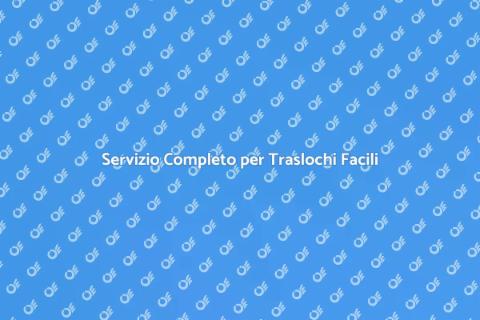 Trasloco Completo e Sollevamento Mobili