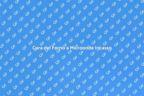 Manutenzione Forno a Microonde Incasso