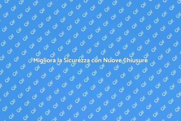 Rinnova la Tua Chiusura a Ghigliottina