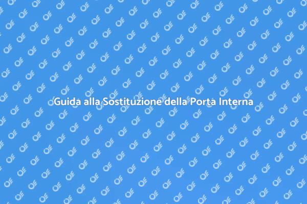 Come Sostituire una Porta Interna